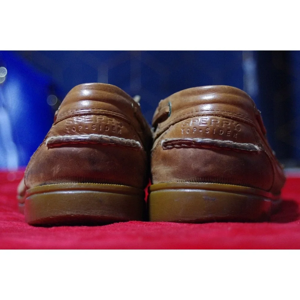 Men's Leather Sperry Topsider Boat Deck‎ Shoes GUC 11.5 Medium